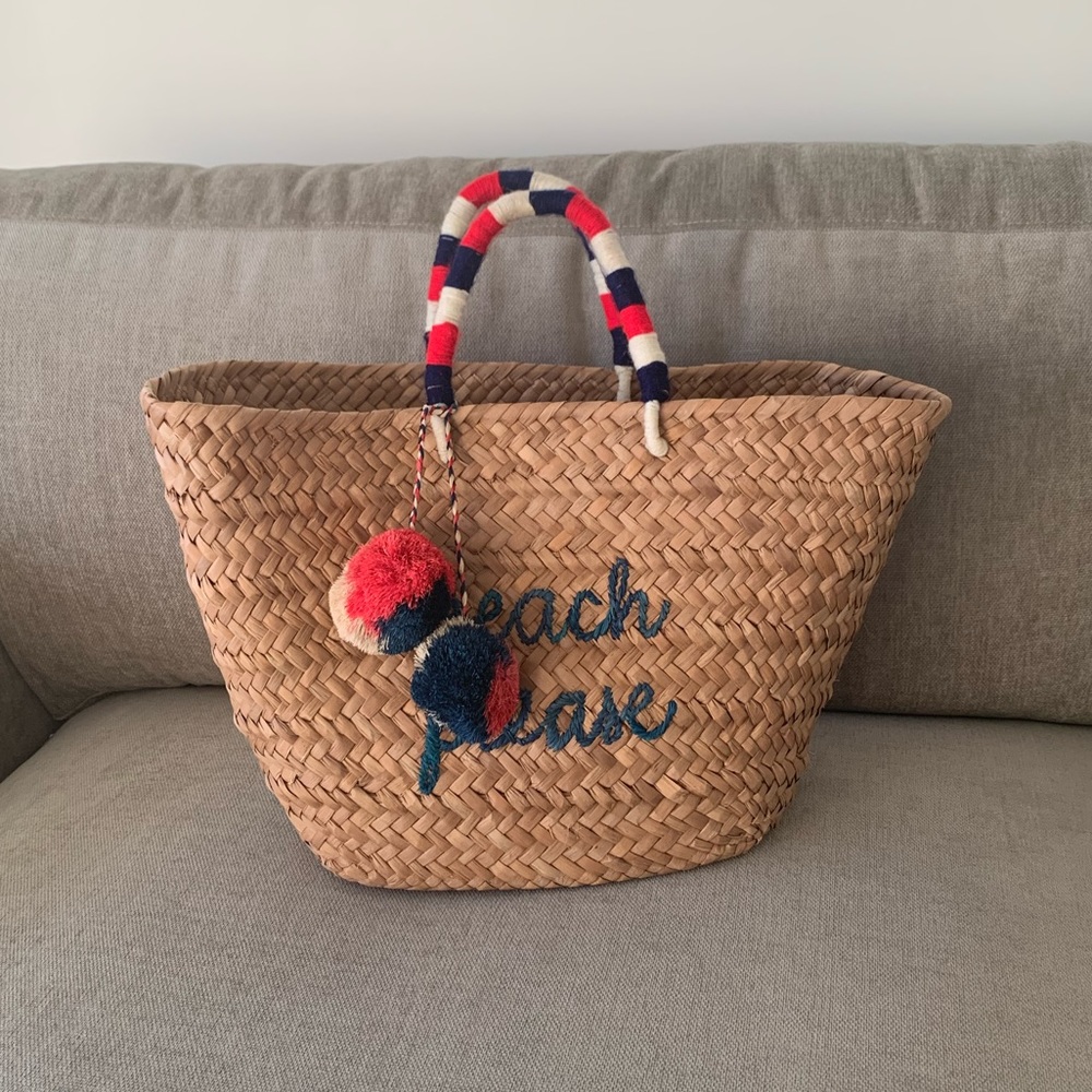 Kayu St Tropez woven straw tote